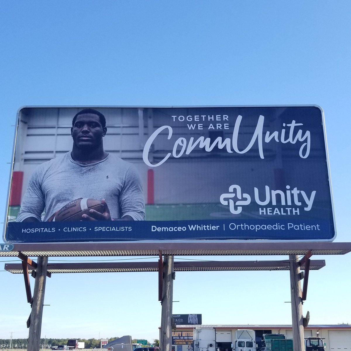 Small town famous! <a href="/Demaceo_Whitti/">De'maceo Tevon Whittier</a> #unityhealth