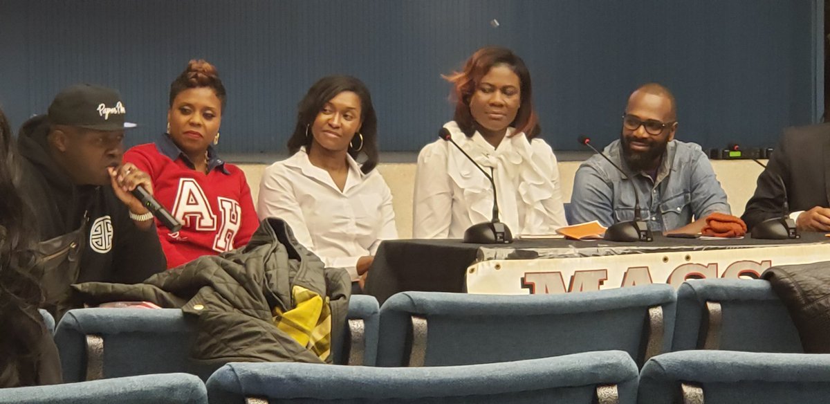 #VSUHC2K19 Mass Comm Club Alumni Forum! <a href="/VSUTrojans/">VirginiaStateUniv</a> giving back!