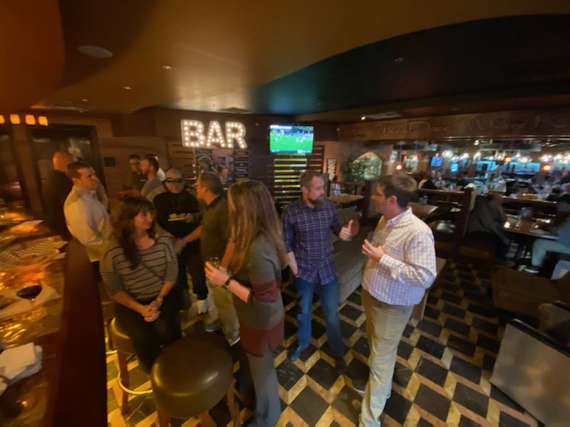 etrVMUG's tweet photo. Thanks everyone for coming and hanging out.  Also thank you @databluellc for taking care of us.  #etrVMUG #vmug #VMware https://t.co/U28gxkLOAd