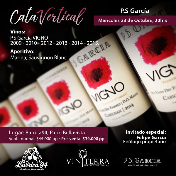 Cata Vertical de VIGNO - PS García Wines - mailchi.mp/6a6c775d5cb3/v…