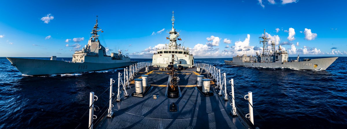 CanadianForces's tweet image. Check out our latest photos of #HMCSHalifax during #OpREASSURANCE. #CAF #WeAreNATO