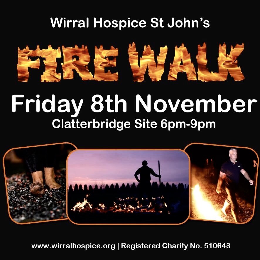 wirralhospice's tweet image. 💙🔥This bunch of #wirralhospice brave ‘soles’ will be taking on our #FireWalk on Fri 8 Nov! Pls sponsor them here: justgiving.com/wirralhospicef… &amp;amp; if you fancy signing up too: wirralhospice.org/firewalk or call 0151 343 0778 #firewalking #wirral #hospiceheroes #makeadifference