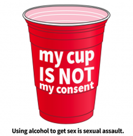 sackingston's tweet photo. It is #queens homecoming this weekend. Remember alcohol DOES NOT = consent. #YGK #queenshomecoming #Queensu #Queenshoco #Homecoming2019 #mycupisnotmyconsent https://t.co/wCGYPYDbiA
