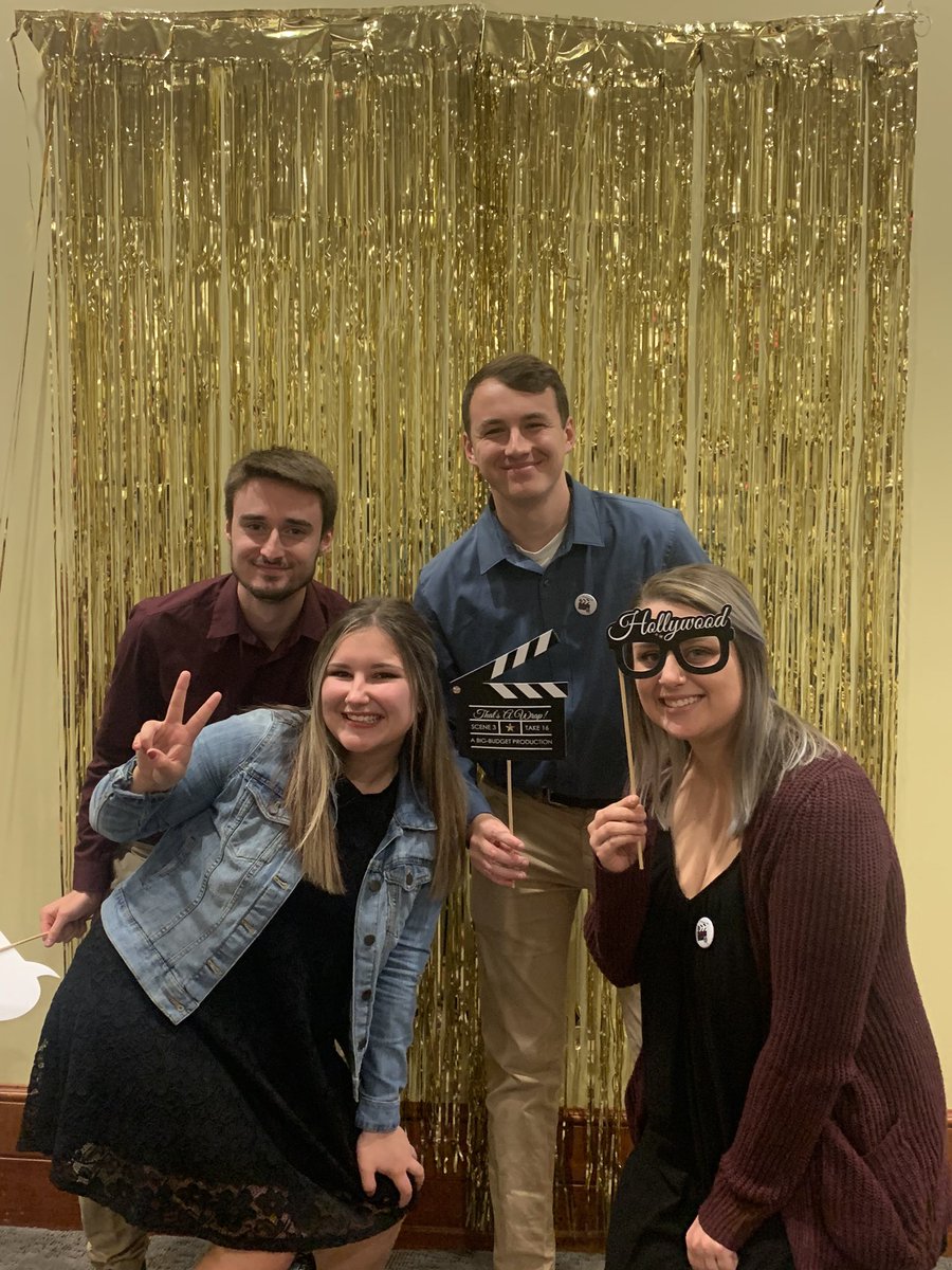 What a great night to raise money for The Good Works Foundation!! Shoutout to @kaylarosegarden and @bbmills3313 for hosting our fall semester charity dinner 💛🎉💙