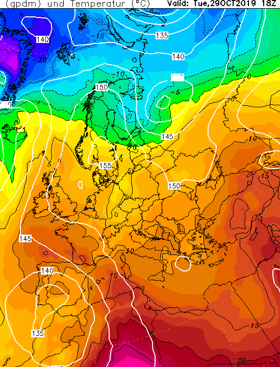 Afrikaanse warmte naar #Nederland eind oktober.
Meer info over het formidabele nazomerweer vanaf 13.20 u. in c.a 3 minuten via de weerprimeurlijn.