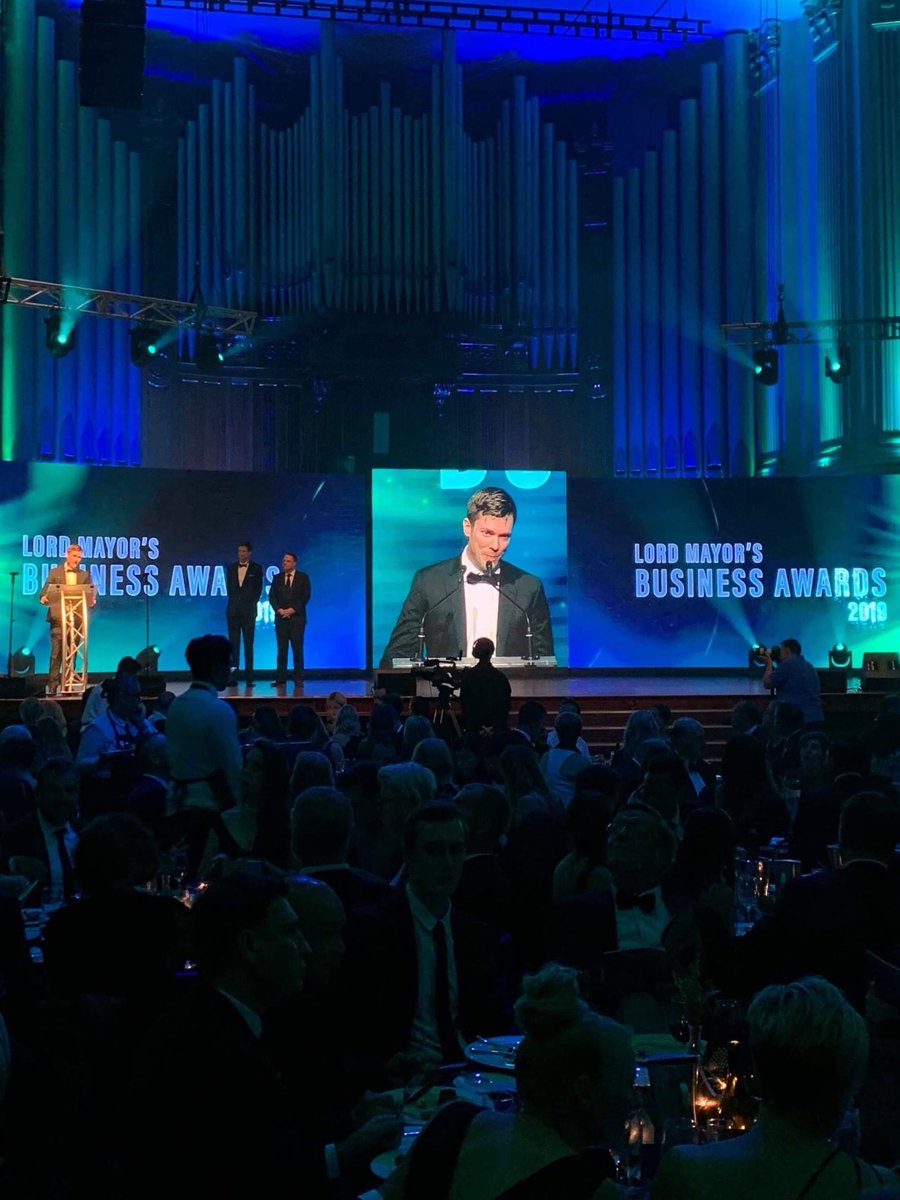 VostroNet's tweet photo. Congratulations to @JonathonRunge for winning Singapore Airline’s Young Business Person of the Year!
We hope the #VostroNet table didn’t embarrass you with all of our noise!
#LMBA2019 https://t.co/XMbwLyQX2G