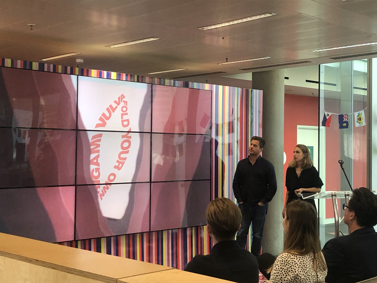 AMV_BBDO's tweet photo. 'The biggest risk for a brand is people being indifferent about it' - @eatbigfish &amp; @contagious in the house talking effectiveness, breaking the rules, and not playing it safe - also joined by @tmffa and @mgxrvl sharing the story of Viva La Vulva. #RiskyBusiness #AMVLearn https://t.co/BpOUoCXOTo