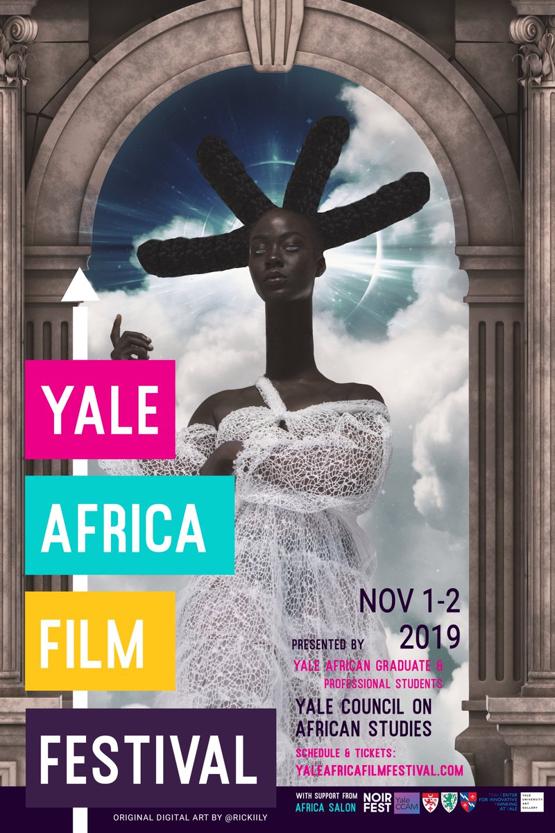 Yale_CAS's tweet photo. Join @Yale_CAS  on Nov 1&amp;2 for its 2nd Annual Yale Africa Film Festival. To register go to https://t.co/2Tm4WfmlSu. 

#YAFF2019

 @WCBFilm @SubiraFeature @SupaModoFILM https://t.co/mBhYIZZKYX