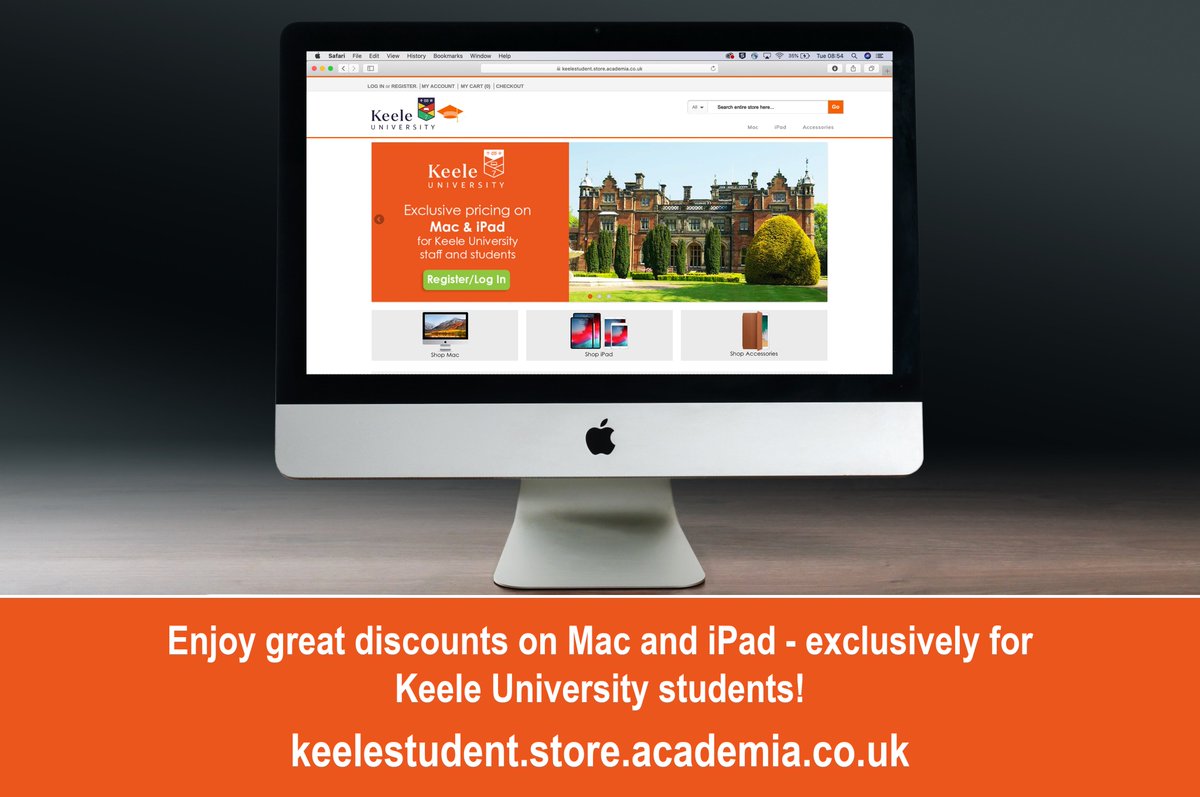KeeleUni_IT's tweet image. Have you checked out our new online store offering great discounts on Apple products?

We've teamed up with @AcademiaGroup to launch the new site exclusively for Keele staff and students! 

bit.ly/2OYZ0gU