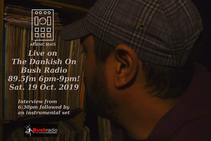 Catch me live on <a href="/Thedankish/">TheDankish</a> tomorrow evening!

I'll be doing a short interview followed by an instrumental set featuring some of my new beats.

Interview starts from around 6:30pm

<a href="/Bushradio/">Bush Radio 89.5 FM</a> 89.5fm

Or

Stream the show live at:
radiosa.org/bush/

#ArsenicBeats #Thoughts