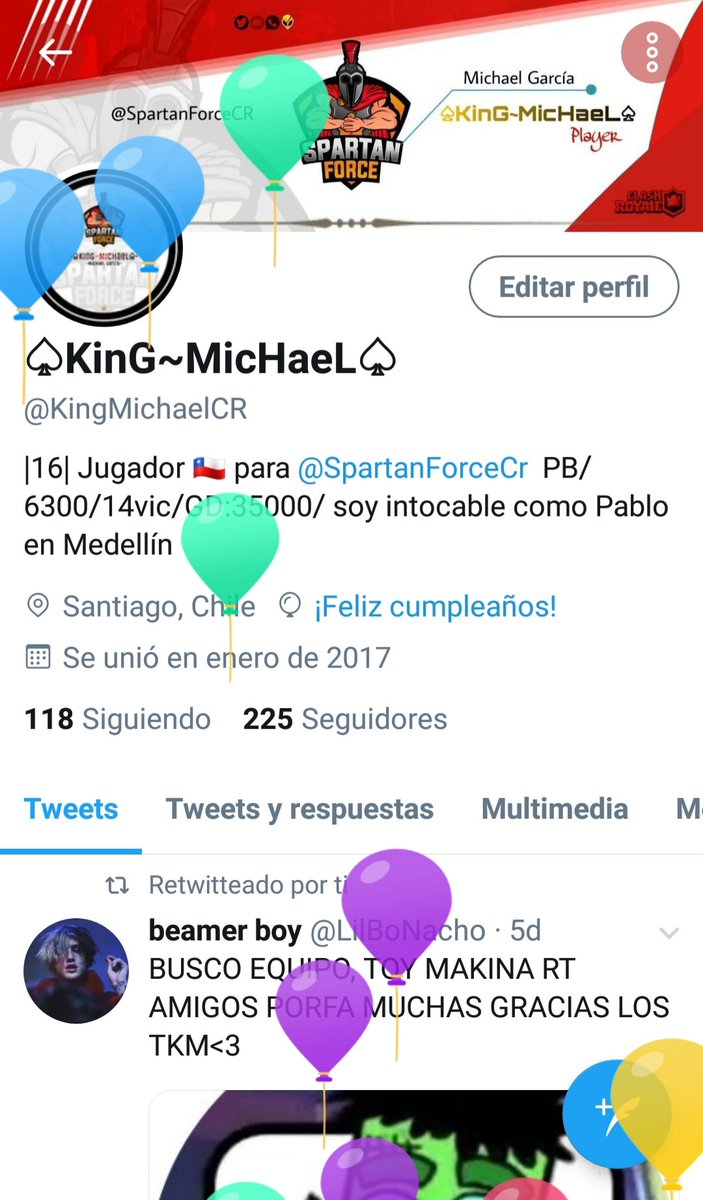KingMichaelCR's tweet photo. 17🎊🎉 https://t.co/S7CLhNyr44