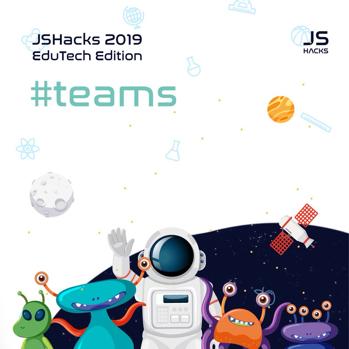 Guys, only 1 week left until the greatest Hackathon - JSHacks 2019 - EduTech Edition🤟
We already have registered teams, great ideas, lots of surprises, good food, the best sponsors Modex Blockchain Labs and Wild Code School Romania and a great bundle of excitement  
#edutech