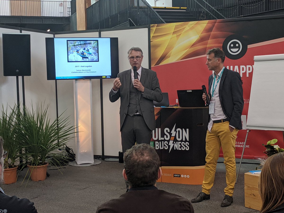 Productivité des collaborateurs, marque employeur, opportunités business...
Découvrez avec les conseils de 👨‍💼Grégory Brussot <a href="/Exaequo_fr/">ExaequoCommunication</a> et le témoignage de 👨‍💼Philippe Nantermoz @GroupeLegallais comment le sport est créateur de valeur pour l’entreprise.
📍 Be Happy - Scène 5