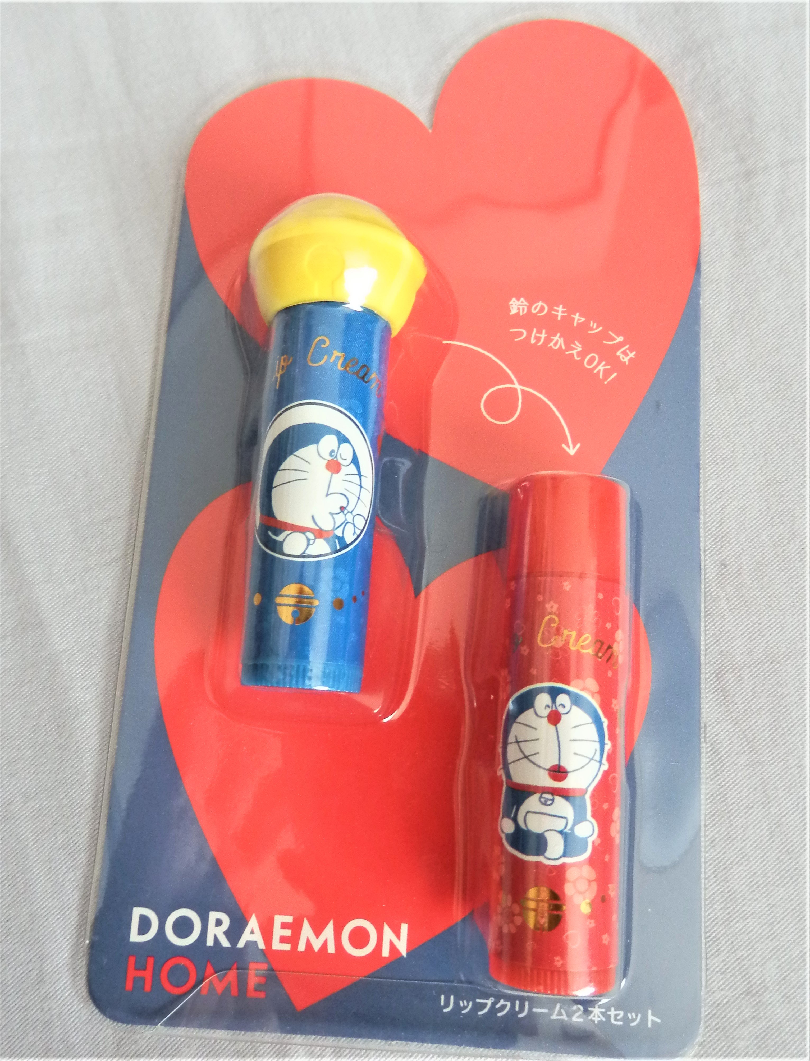 Twitter 上的 稲垣高広 仮面次郎 リップと手ぬぐいのドラえもんが何くわぬ顔で赤い口紅してるのが愉快でかわいい 私は唇が荒れやすいのでリップは特に重宝しそう T Co Ooj0qqiglq Twitter