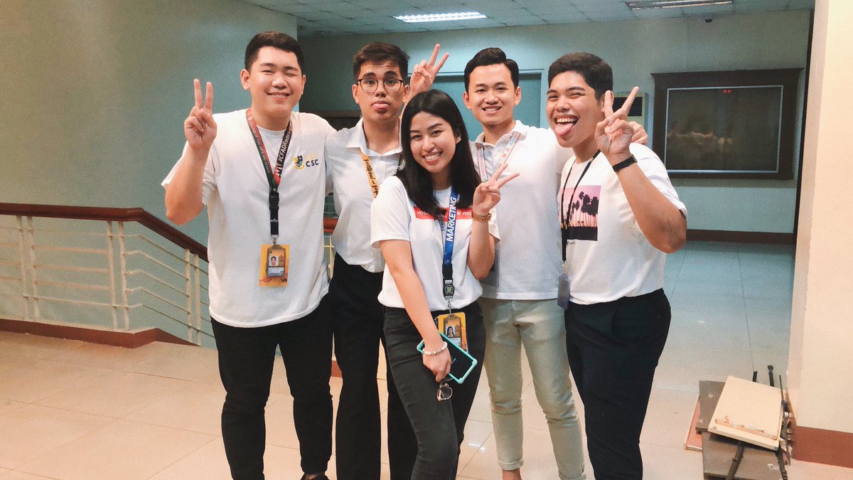 niklaussiaa's tweet image. Finally we’re complete, Team #CoSWereHereForYou 🌤 at your service @UST_CSC #CSCFartherAndFurther ✨🤗

(@mgurrutiaa @jhon_catz)