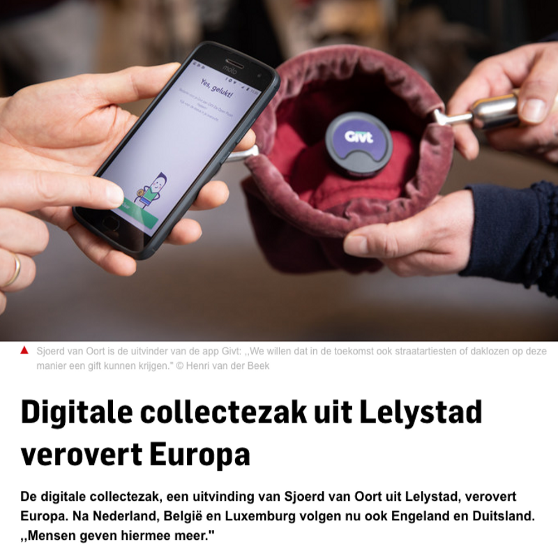 De Stentor heeft een mooi artikel over ons gescheven. Lees het hier >> bit.ly/2VNtZh8 

Lees meer nieuws over ons op: givtapp.net/nieuws-overzic…
#givt #givtapp #geven #gevenisandersdanbetalen  #gewoonblijvengeven #gevenisietsmoois