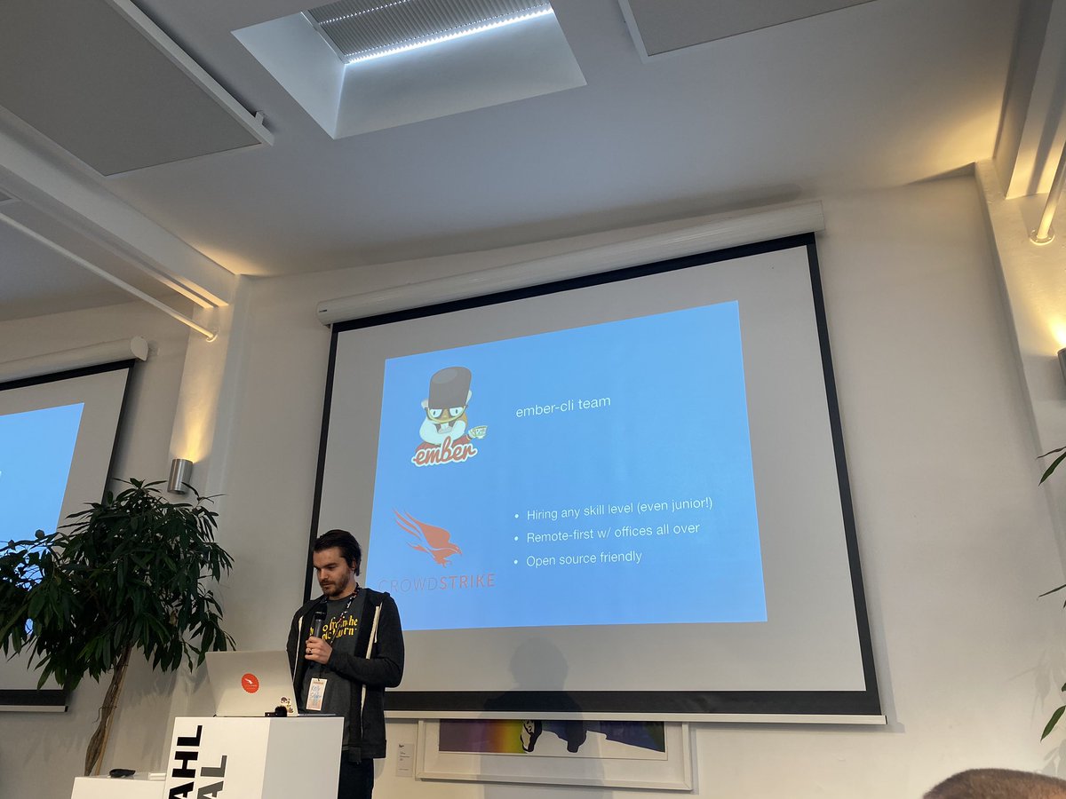 fimietta's tweet photo. @kellyselden presenting FalTest at #EmberFest - yet an other testing framework - you can checkout the repo here: https://t.co/A2mF1lZeue  #emberjs #opensource #testing #copenaghen https://t.co/ptCz90wxQZ
