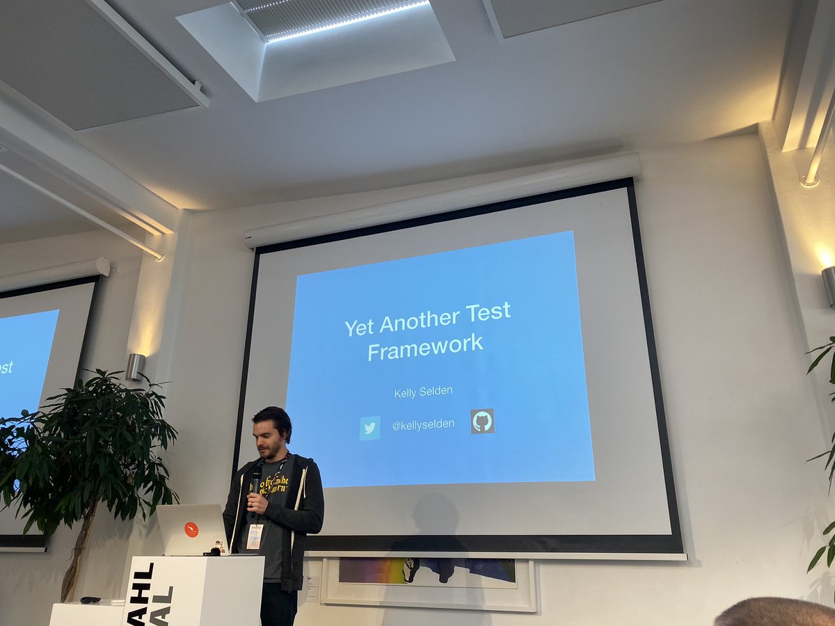 fimietta's tweet photo. @kellyselden presenting FalTest at #EmberFest - yet an other testing framework - you can checkout the repo here: https://t.co/A2mF1lZeue  #emberjs #opensource #testing #copenaghen https://t.co/ptCz90wxQZ