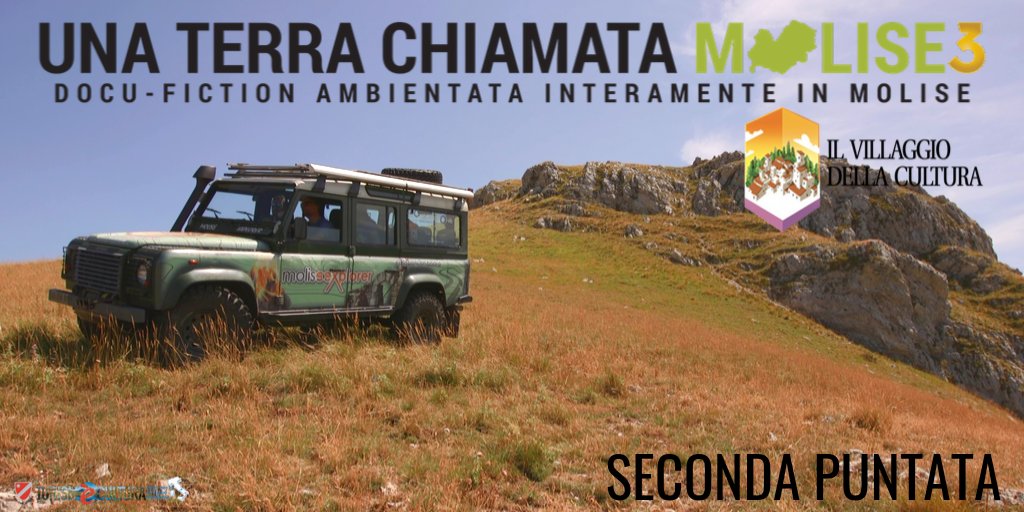 TerraMolise's tweet photo. Inizia il viaggio! Per voi la SECONDA PUNTATA di UNA TERRA CHIAMATA MOLISE 3 @TerraMolise Buona visione! 👉https://t.co/TGBZZyW5yn👈
@monolitevideo @Quot_Molise @MoliseExplorer @micheexplorer @MarcoGagliardiK @DiscoverMolise @NotizieMolise @molipuntose https://t.co/x8o5MXJ5MQ