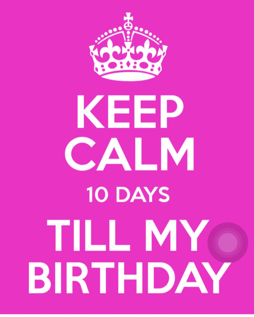 ajsarpong's tweet photo. Keep Calm It’s 10 Days to my Birthday 💃🏽💃🏽💃🏽💃🏽💃🏽
10 Days more to Go to the #28thofOctober! 🎂🎉
28 on the 28th 💃🏽🙌🏽🎊
I can’t waiiiiittt!
Yes I Birthday Obsessed 😜😜😜
#ajsbirthdaycountdown2019: 10Days More!!🎂🎊😘
#WeshallEatCake #anddrinkchampagne #CosItsmyBirthday https://t.co/F6VrMI7vgt