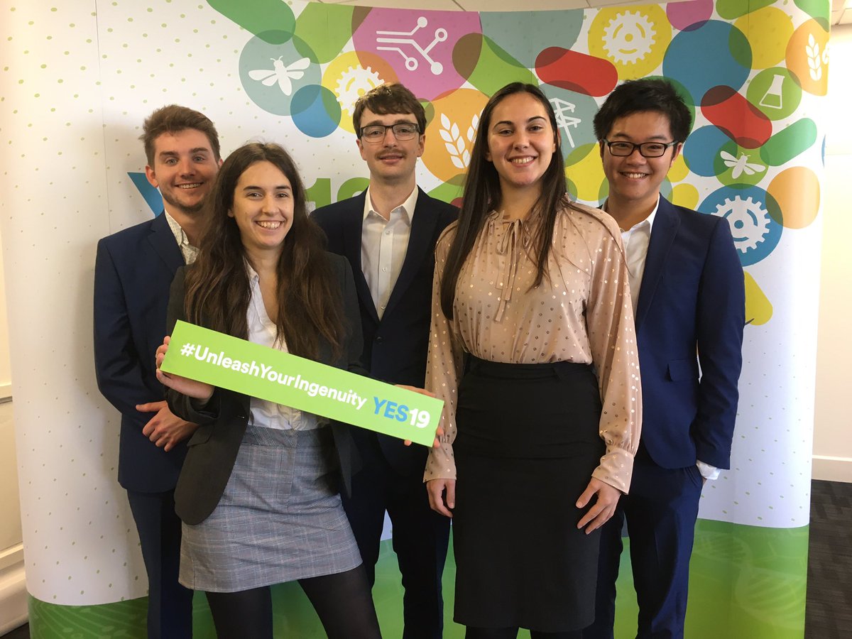 So proud of my Diesel DeBug team, pitching our idea for investment at #YES19. <a href="/StoychevaPlant/">Martina Stoycheva</a> <a href="/JamesMAForsythe/">James Forsythe</a> <a href="/SyngentaUK/">Syngenta UK</a> #EmpoweringSustainability