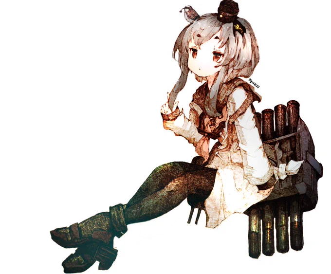 今日はねぇ!!幼女を描いたよ!!
#時津風
#艦これ 