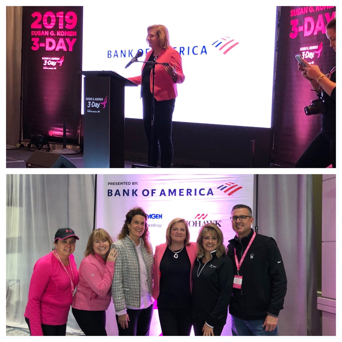 cmontana9541's tweet photo. It’s a beautiful day to kick off @The3Day at Penns Landing! @BankofAmerica is proud to partner with @SusanGKomen and support the fight against breast cancer. #TheThreeDay https://t.co/8i2uWYtO9c
