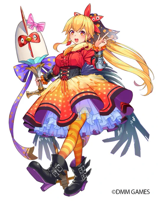 【お仕事絵】DMMGAMES様のフラワーナイトガールにて描かせていただいた「ケイトウ」が実装されました～!
ガチャ実装二人目!
#花騎士 #フラワーナイトガール 