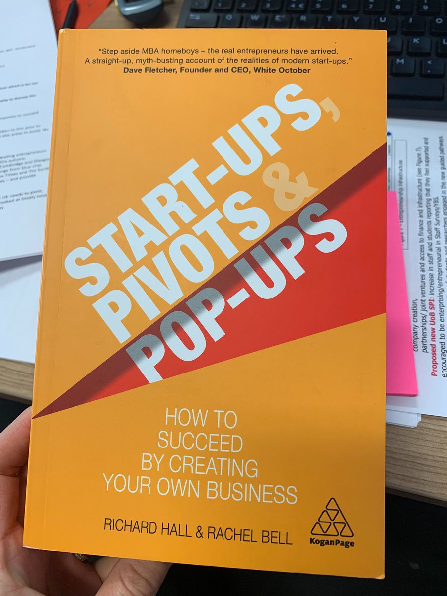 Our Director <a href="/moni_gi/">Monika Radclyffe</a> has been featured in this great book 'Startups, Pivots &amp; Popups', alongside our members @ZaraNanu <a href="/gapsquare/">Gapsquare</a> @Becky_sage <a href="/i_Sci_/">Interactive Scientific</a> @HellyHollyLisa <a href="/OurCanary/">Orli</a> &amp; an intro from Amy Armstrong  amzn.to/2AWXx2g