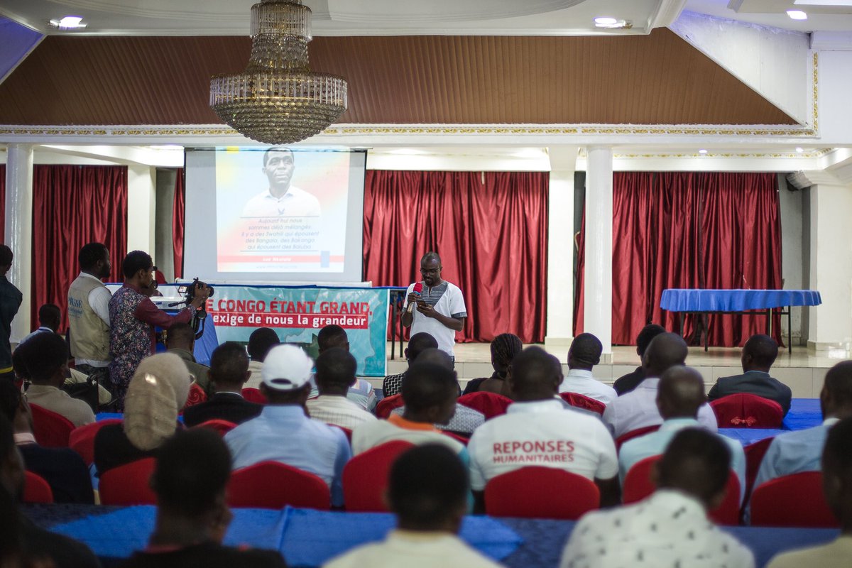 Pour les médias: Quelques photos de la cérémonie d’annonce des lauréats du #PrixLucNkulula pour le Courage - 2019 ce matin à Goma. 

(Photos libres de droits)
