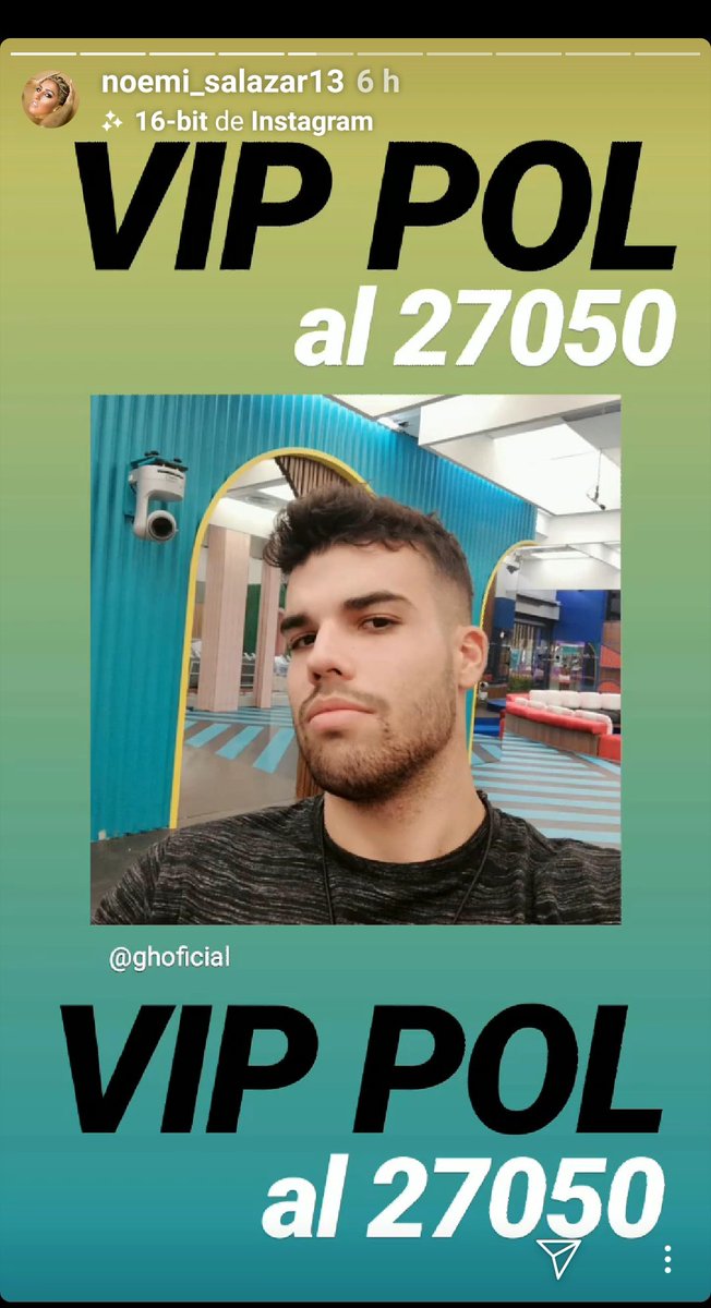 lojusto2018's tweet image. ENTRE TOD@S PODEMOS HECHAR A POL.

POL A SU CASA , FUERA EL MONTAJISMO 

VIP POL al 27050

VIP POL al 27050

VIP POL al 27050

VIP POL al 27050

VIP POL al 27050

VIP POL al 27050

      🔴  VIP POL al 27050 📱
      
#GHVIP180 
#SomosLaAudiencia180 
#FelizViernesATodos