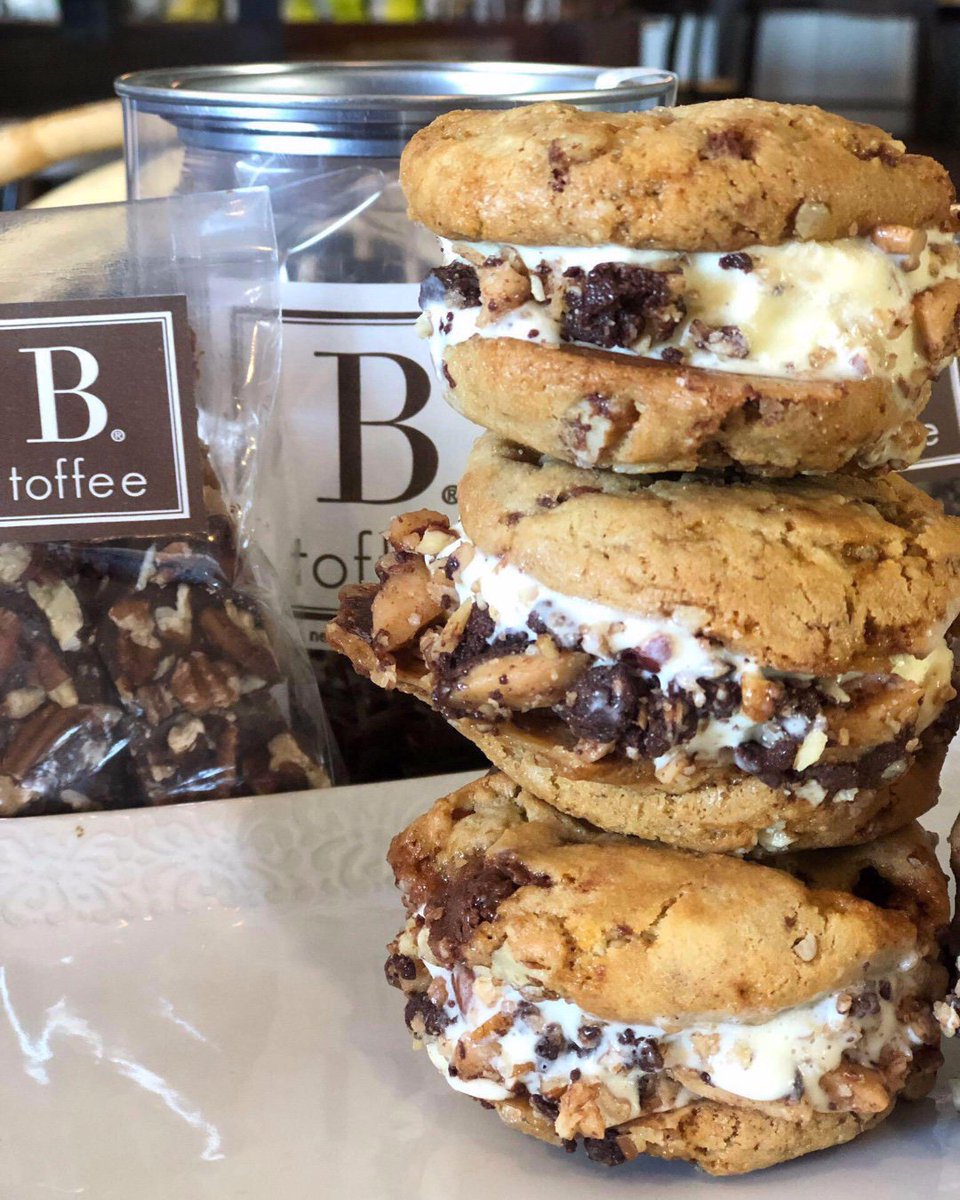Btoffee's tweet photo. 🅱️. Toffee x 🅰️ Market! To celebrate our 10th anniversary, B. Toffee and A Market will be serving a specialty anniversary ice cream sandwich all month long. A portion of the proceeds will go to charity! Come out to A Market and help us celebrate! 

#btoffee #amarket #10years https://t.co/011PHbgbcD
