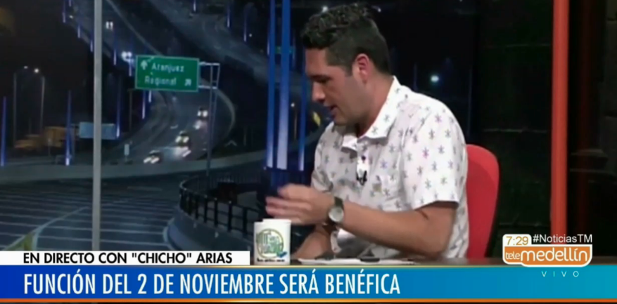 ((Al aire)) #NoticiasTM La función de la obra "Todo es bien" será en el Teatro de la librería Panamericana el próximo sábado 2 de noviembre a las 7:00 p.m. telemedellin.tv/senal-en-vivo/