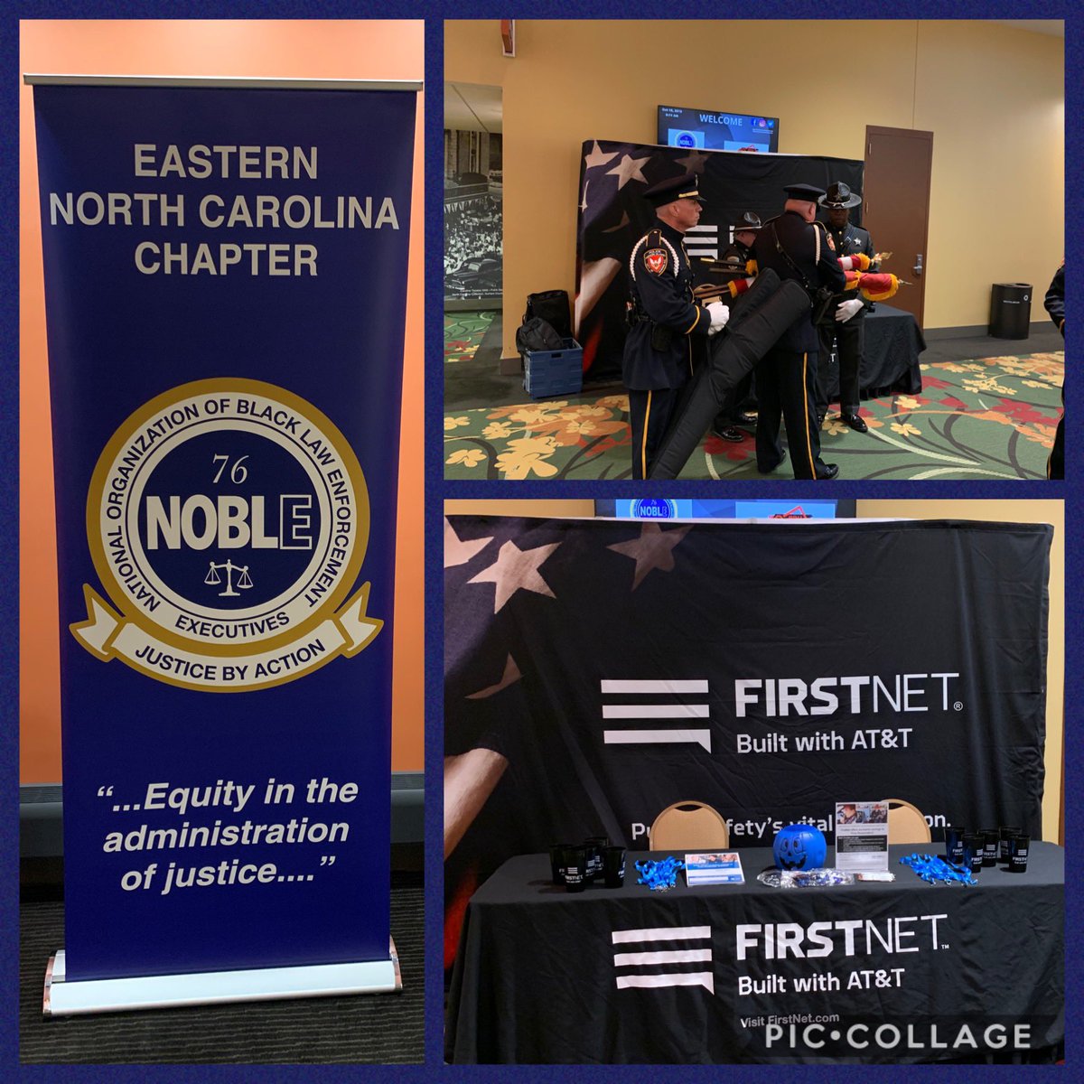 We are here for a great gathering! Happy to support those that serve... NOBLE 2019. C.R.E.A.M. Team let’s do this because we are #ReadyToGaux <a href="/will_i_amfree/">William Freeman</a> <a href="/RDoreauk/">Robert Doreauk</a> <a href="/TrevelleForeman/">Trevelle Foreman</a> @MalcolmtheEM <a href="/FirstNetGov/">FirstNet Authority</a> <a href="/FirstNet/">FirstNet, Built with AT&T</a>