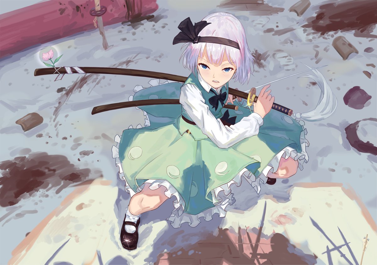 妖羊on Twitter 魂魄妖梦 東方project 魂魄妖夢