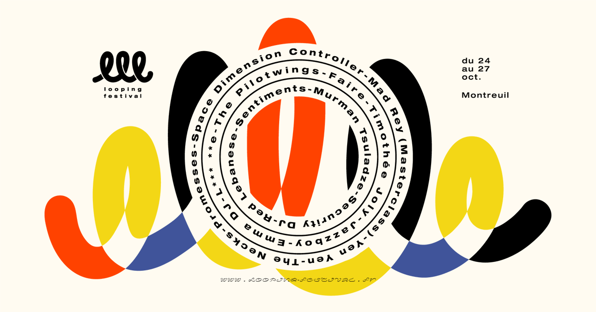 general__pop's tweet photo. Du 24 au 27 Octobre embarquez avec le #LoopingFestival 💫 pour un grand huit musical à @montreuil avec Emma DJ, FAIRE, Murman Tsuladze et The Pilotwings... ✈️@La_Marbrerie
https://t.co/nBEddSIco4 https://t.co/hcfSVPrlZQ