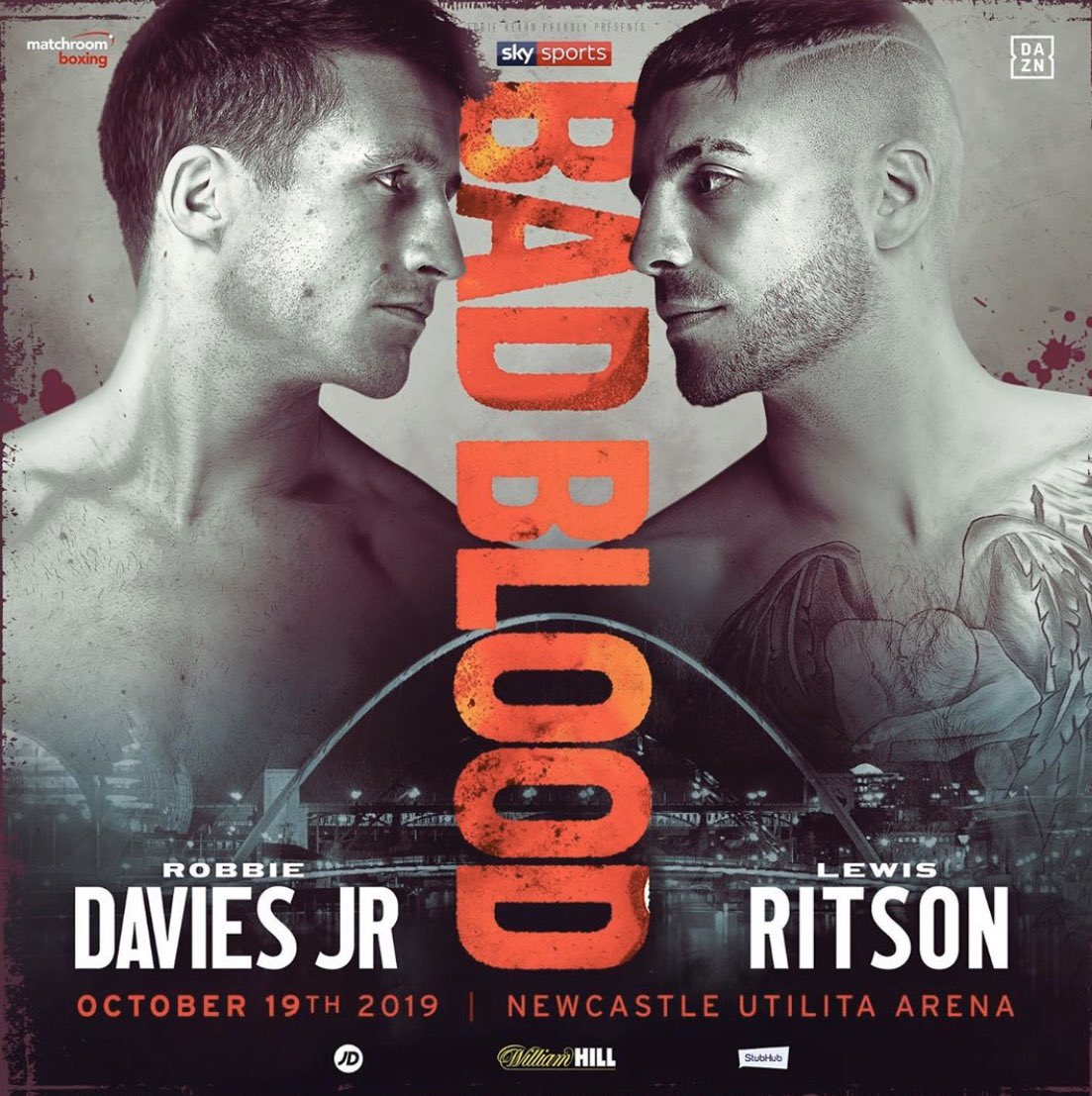 IFLTV's tweet photo. 🥊COMPETITION TIME🥊

Courtesy of our sponsors @WilliamHill - we are giving away 3 x pairs of tickets to tomorrow night’s unmissable #BadBlood card in Newcastle. 

All you have to do is RT this tweet and follow @MTKGlobal . 

Winners will be announced later tonight. Good Luck 🥊 https://t.co/VNWFfprXqO