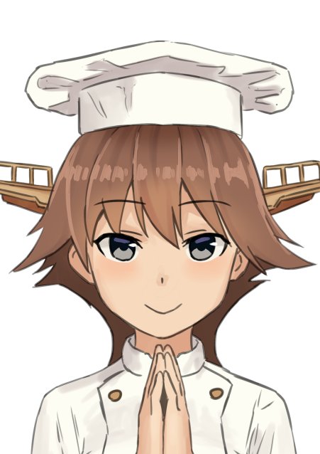 「1girl chef hat」 illustration images(Oldest)