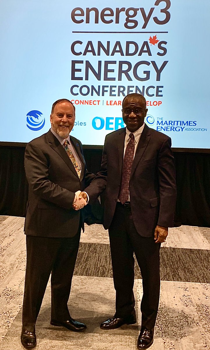 Talking electrification, smart grid and disruptive technologies with Lawrence Jones of <a href="/Edison_Electric/">EEI</a> at the <a href="/energy3Confere1/">energy3Conference</a> thanks for the invitation <a href="/nspowerinc/">Nova Scotia Power</a> and moderator Judith Ferguson