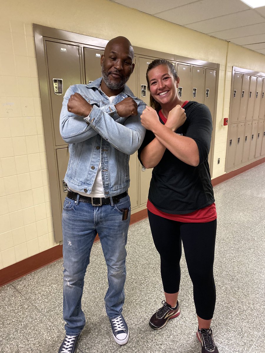 EmmeProbst's tweet image. Wellness Day 2019 @ HMS! Fun run and B.Hop @HaddonfieldMS