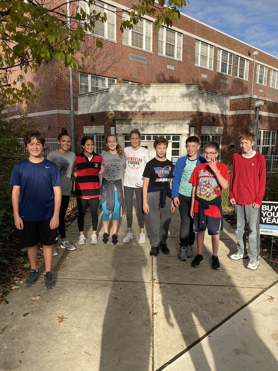 EmmeProbst's tweet image. Wellness Day 2019 @ HMS! Fun run and B.Hop @HaddonfieldMS