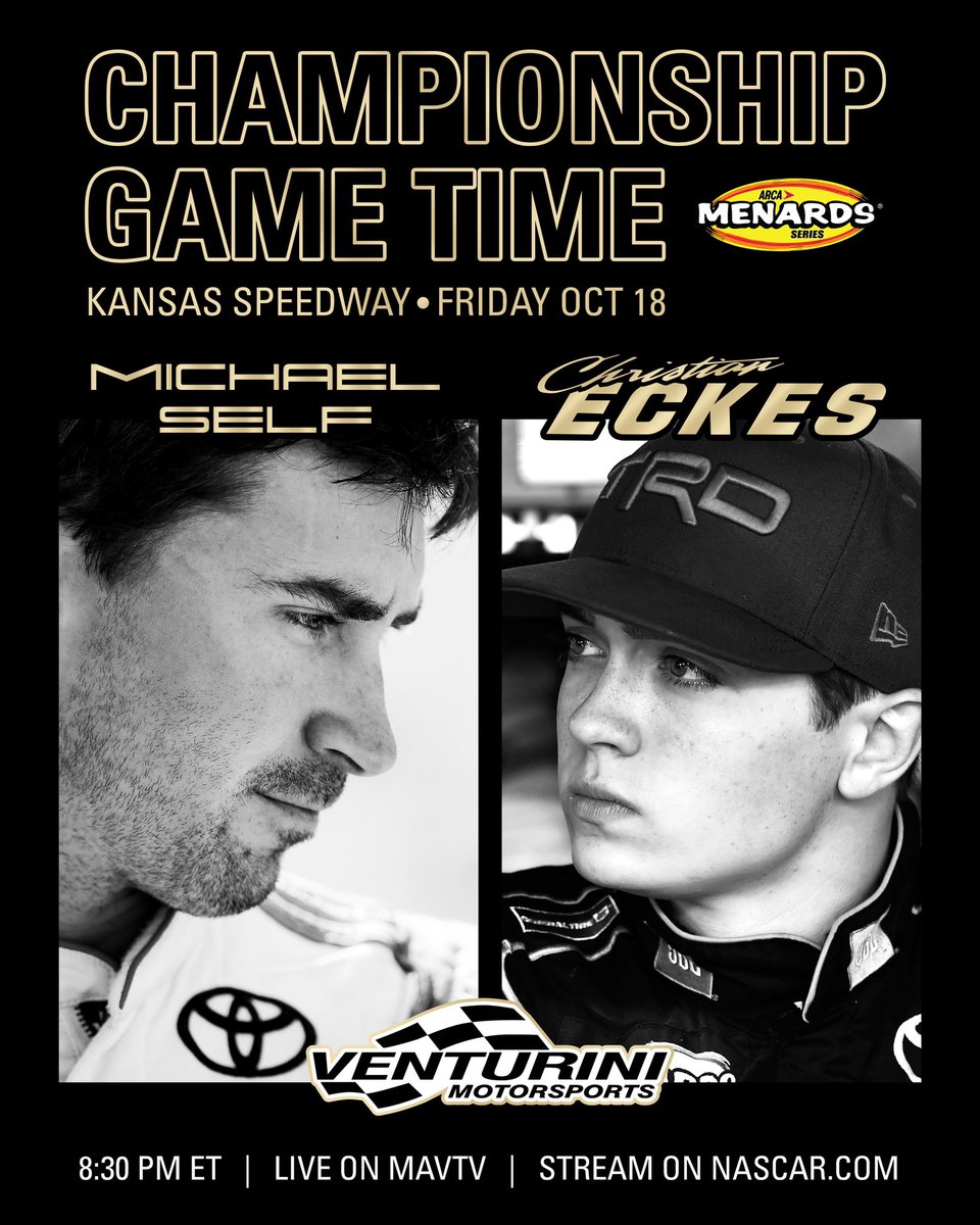 Eckes. Self. 

The Time is Now!

Two Drivers, One Champion 🏆