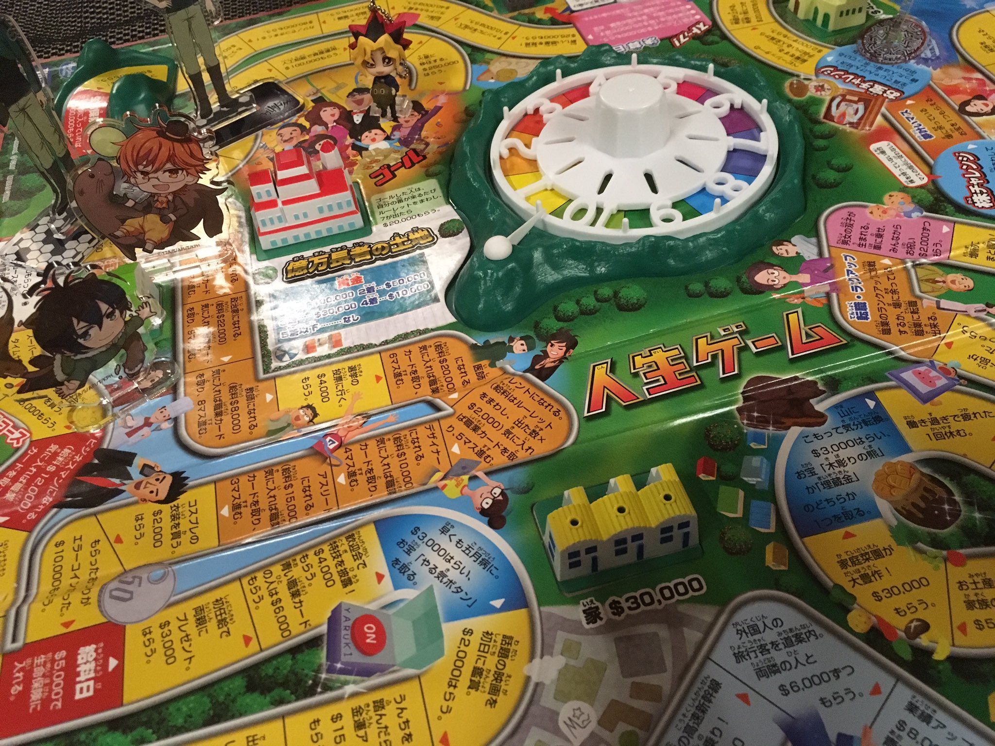 まつおか 推しキャラで人生ゲームをやりました 相棒は無事もうひとりのボクと結婚し高層マンションを買い1位でゴール T Co Nvolitfbkk Twitter