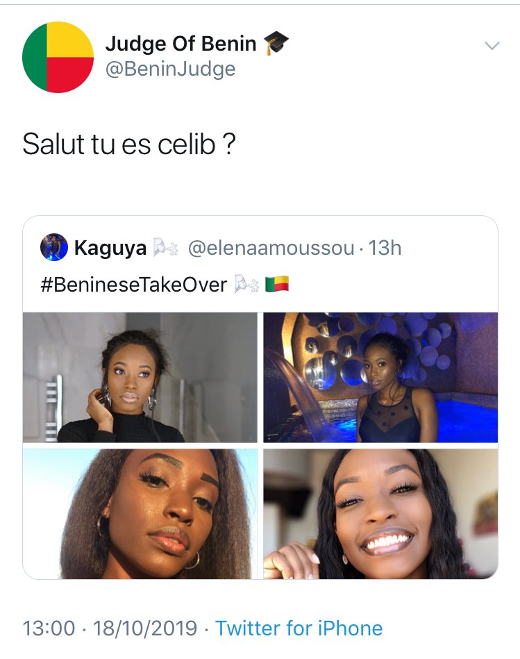 BeninJudge's tweet photo. Personne n’y échappe. Même pas le @BeninJudge 😂😂😂😂
#TopScreen https://t.co/Z791vNsiso