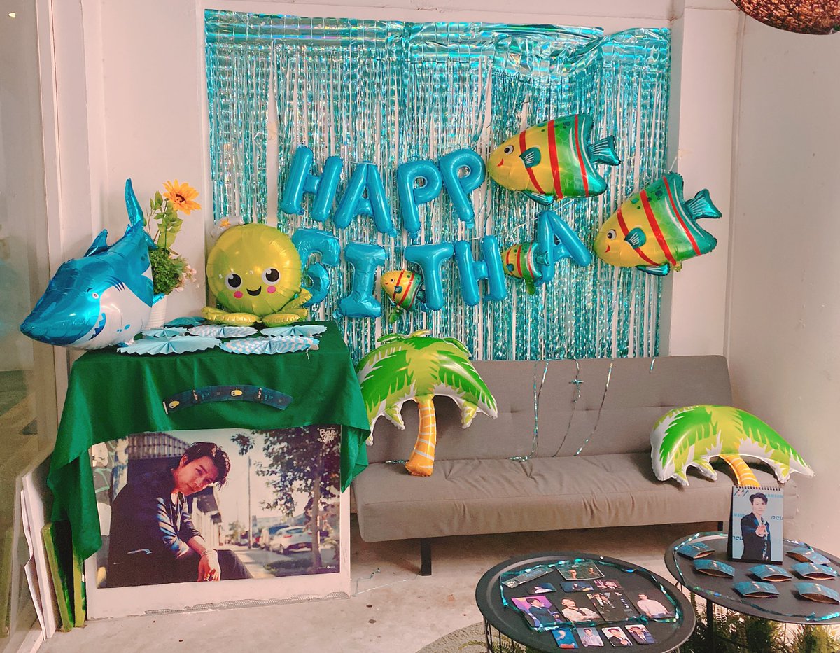guilover's tweet photo. ty for organising 💙 @1510Paradise 
love the deco 🐠🐠🐠
#happydonghaeday #eastseaparadise https://t.co/5eqUlOgDAj