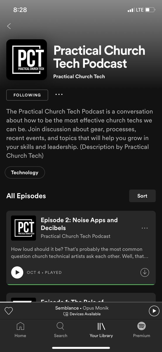 Need a good podcast for the weekend? Check out the Practical Church Tech Podcast. Some friends and I discuss relevant topics for church technical artists! #churchtech #churchtechnology #churchproduction #ctln