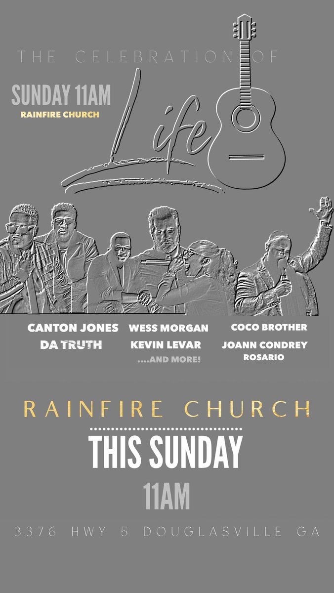 corycondrey's tweet photo. Thank you so much for your prayers!

I WILL SEE YOU SUNDAY IN ATLANTA! 
This will be an amazing celebration of “LIFE”! The family will be present.

Info is below 👇🏾 https://t.co/CAKr1pCjh9