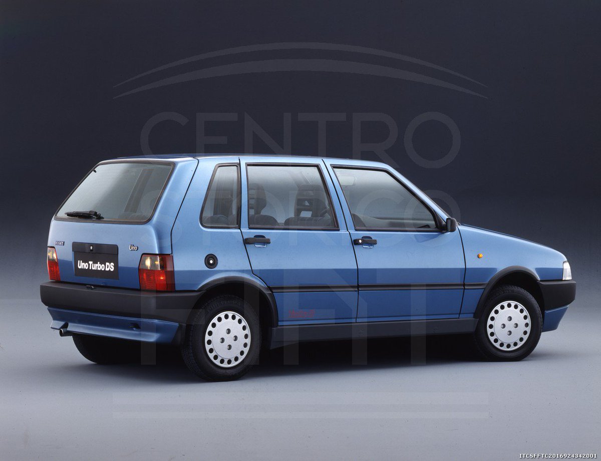 1989. Fiat Uno Turbodiesel.