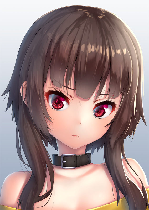 めぐみん(このすば) 「#ちっぱいを貼るとRTといいねがブワアアァって伸びる
パーティで1人だけ起伏が乏」|pen助のイラスト