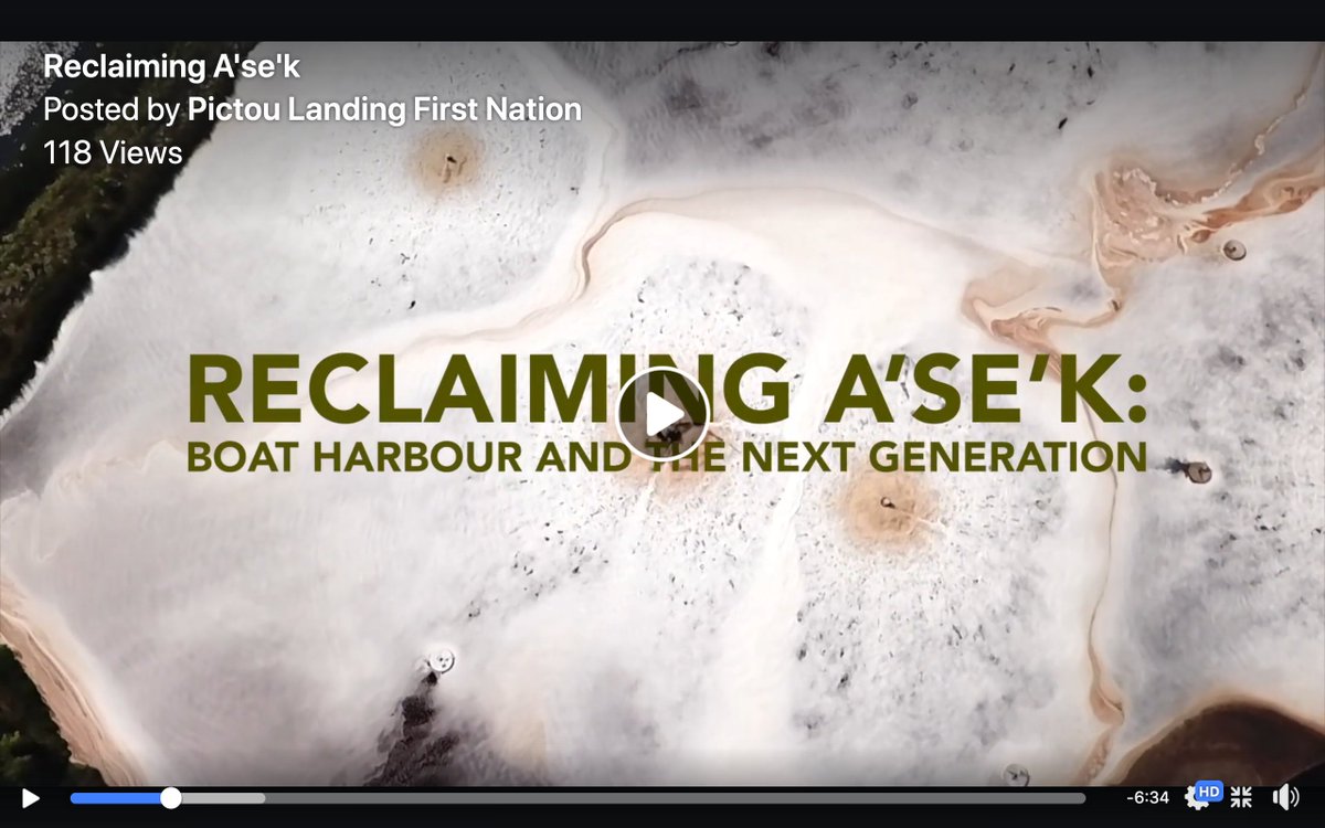 WATCH 'Reclaiming A'SE'K' #NoPipe #NoExtension #Pictou #PLFN <a href="/AndreaPLFN/">Andrea Paul</a> 

facebook.com/pictoulanding/…